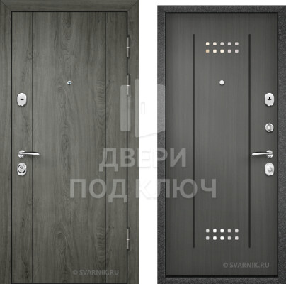 Уличная металлическая антивандальная дверь лофт ДПК-1504